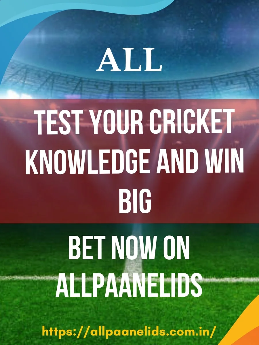 allpaanel cricket id